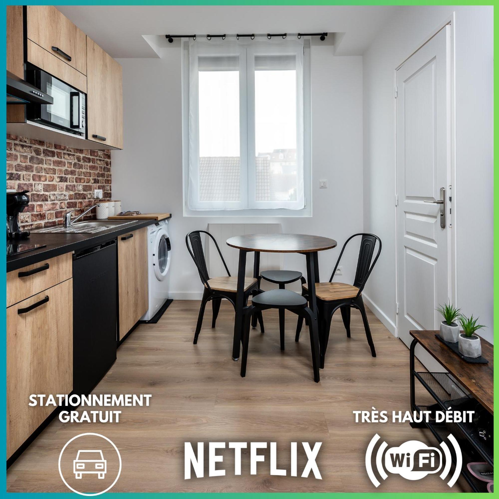 Location D'Appartements - Cosysejour - Calme Fibre Netflix Amiens Bagian luar foto