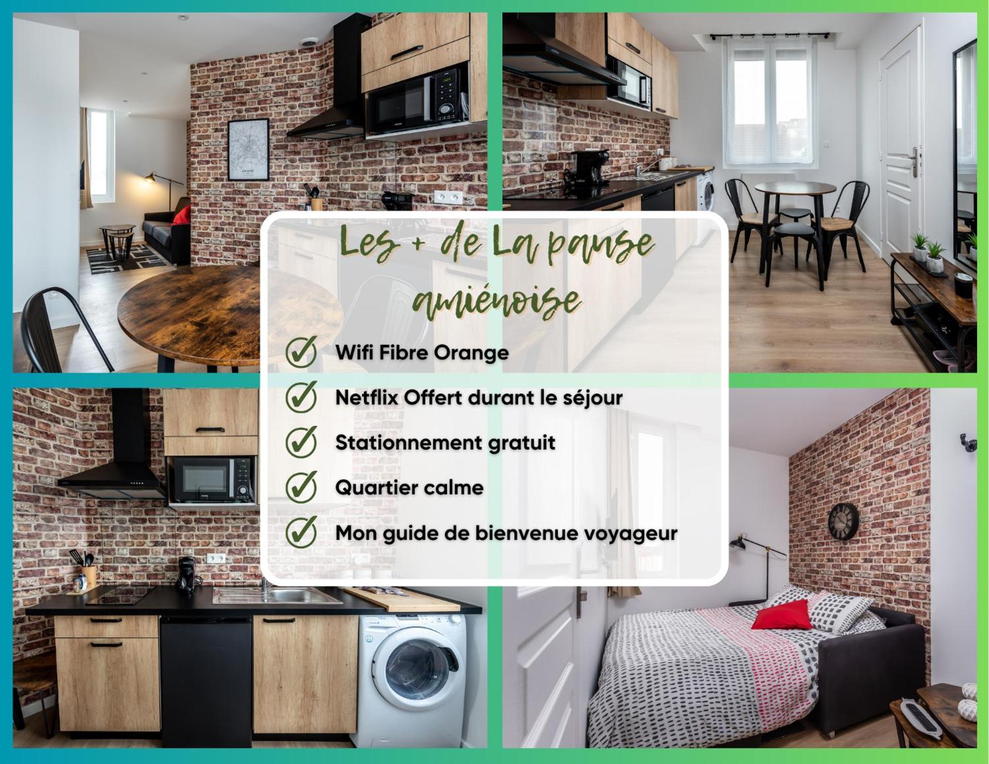 Location D'Appartements - Cosysejour - Calme Fibre Netflix Amiens Bagian luar foto